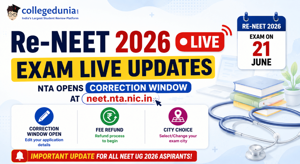 Re-NEET 2026 Exam LIVE