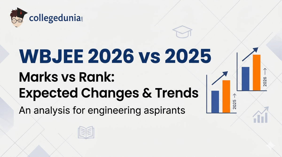 WBJEE 2026 vs 2025 Marks vs Rank
