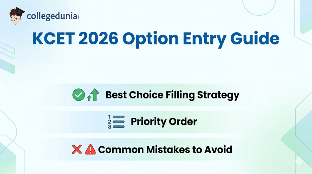 KCET 2026 Option Entry Guide