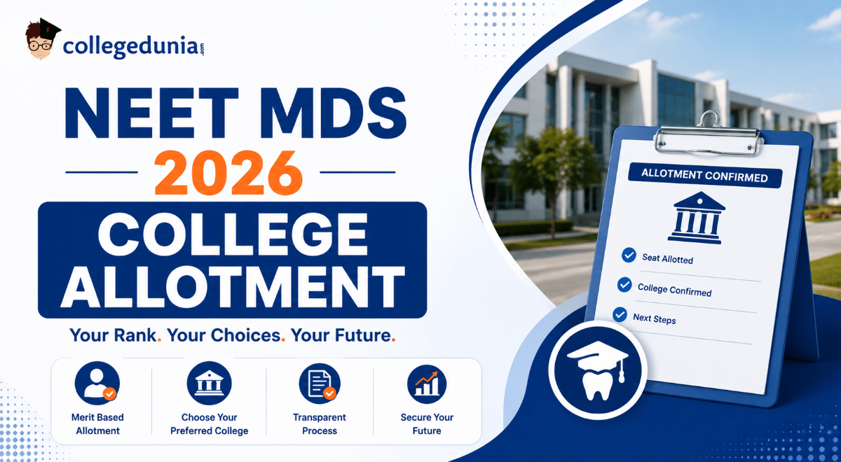 NEET MDS 2026 College Allotment