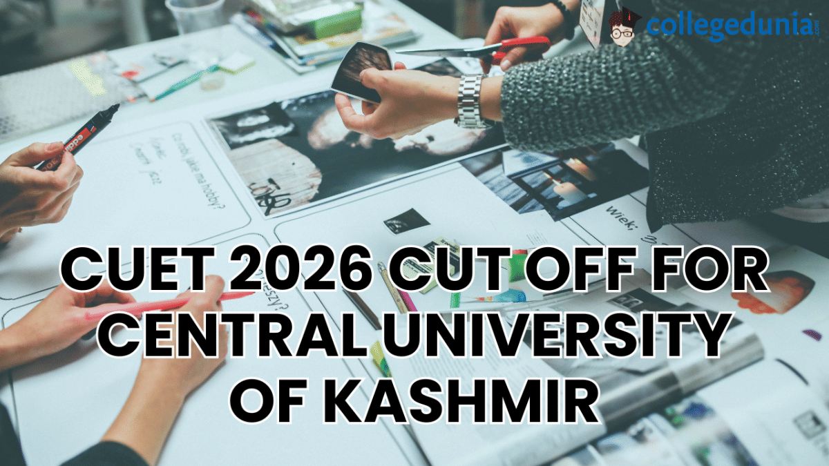 CUET 2026 Cut off for Central University of Kashmir