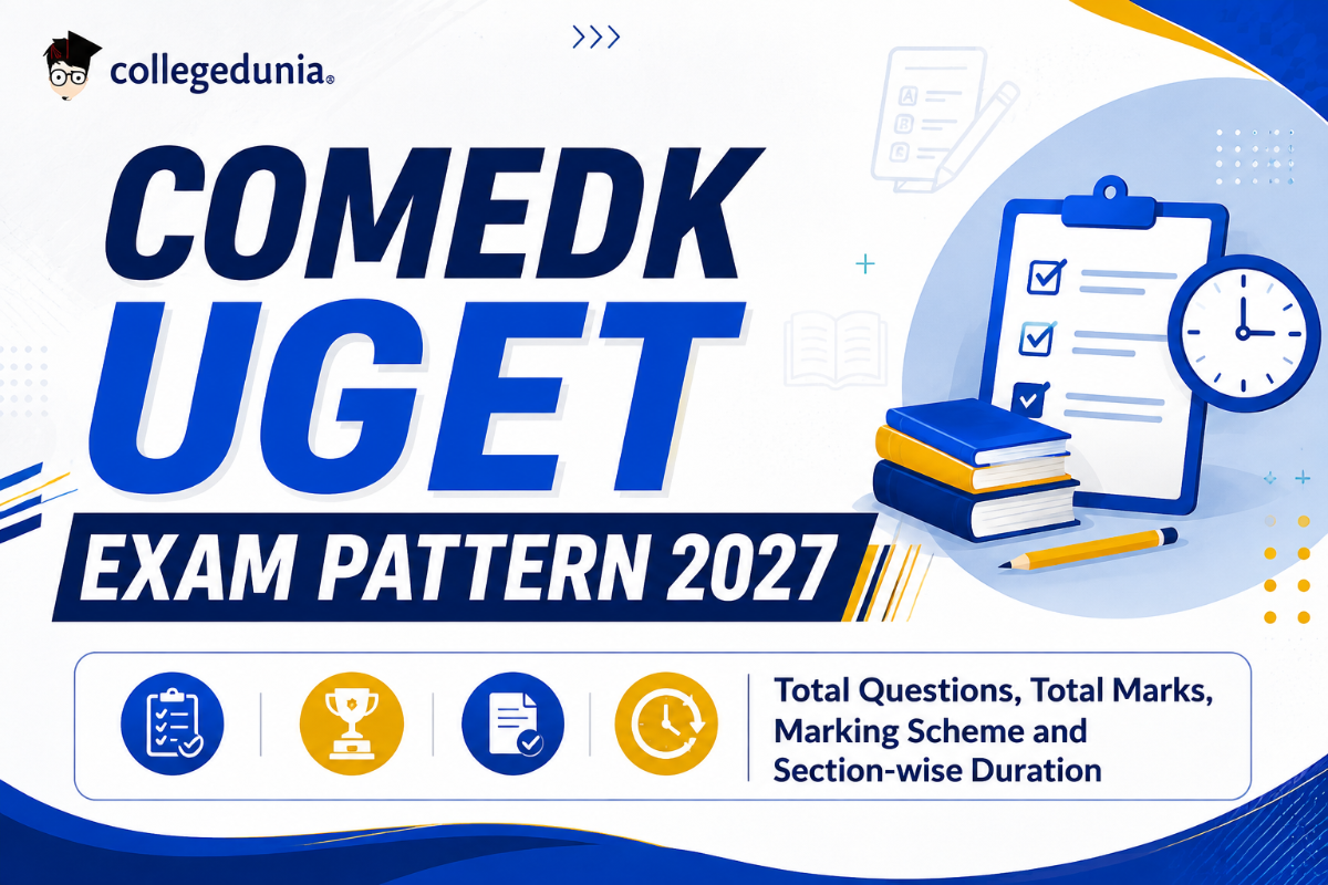 COMEDK UGET Exam Pattern 2027: Total Questions, Total Marks, Weightage, Marking Scheme and Preparation Tips
