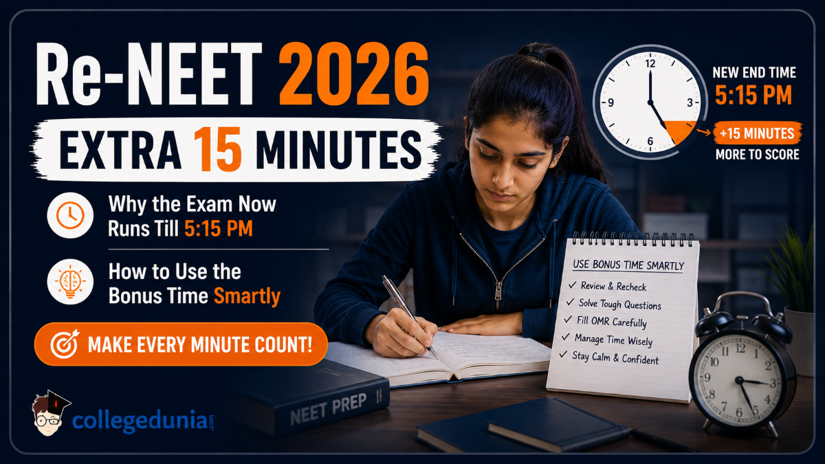 Re-NEET 2026 Extra 15 Minutes