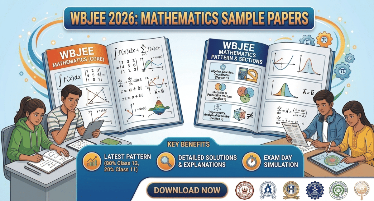 WBJEE Mathematics Sample Paper 2026 PDF