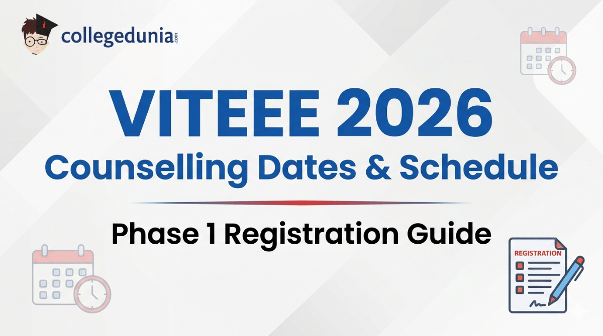 VITEEE 2026 Counselling Dates and Schedule