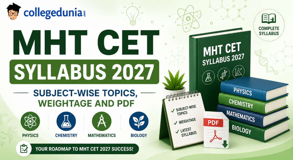 MHT CET 2027 syllabus 