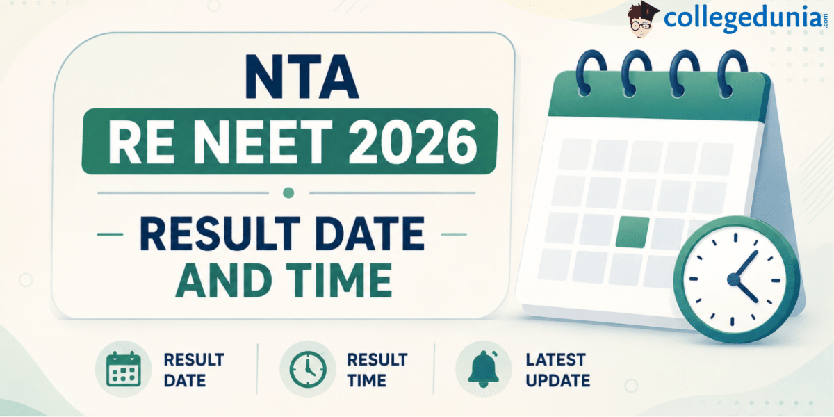 NTA Re NEET 2026 Result Date and Time