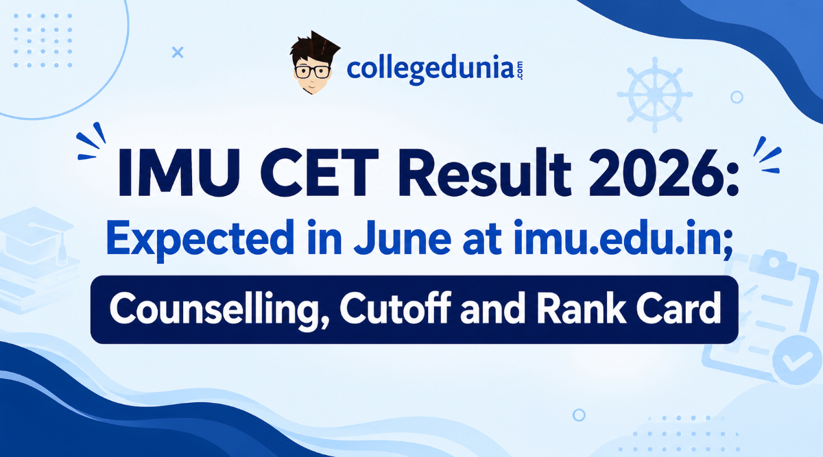 IMU CET Result 2026
