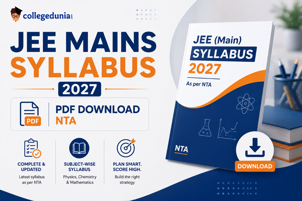 JEE Mains Syllabus 2027 PDF Download NTA