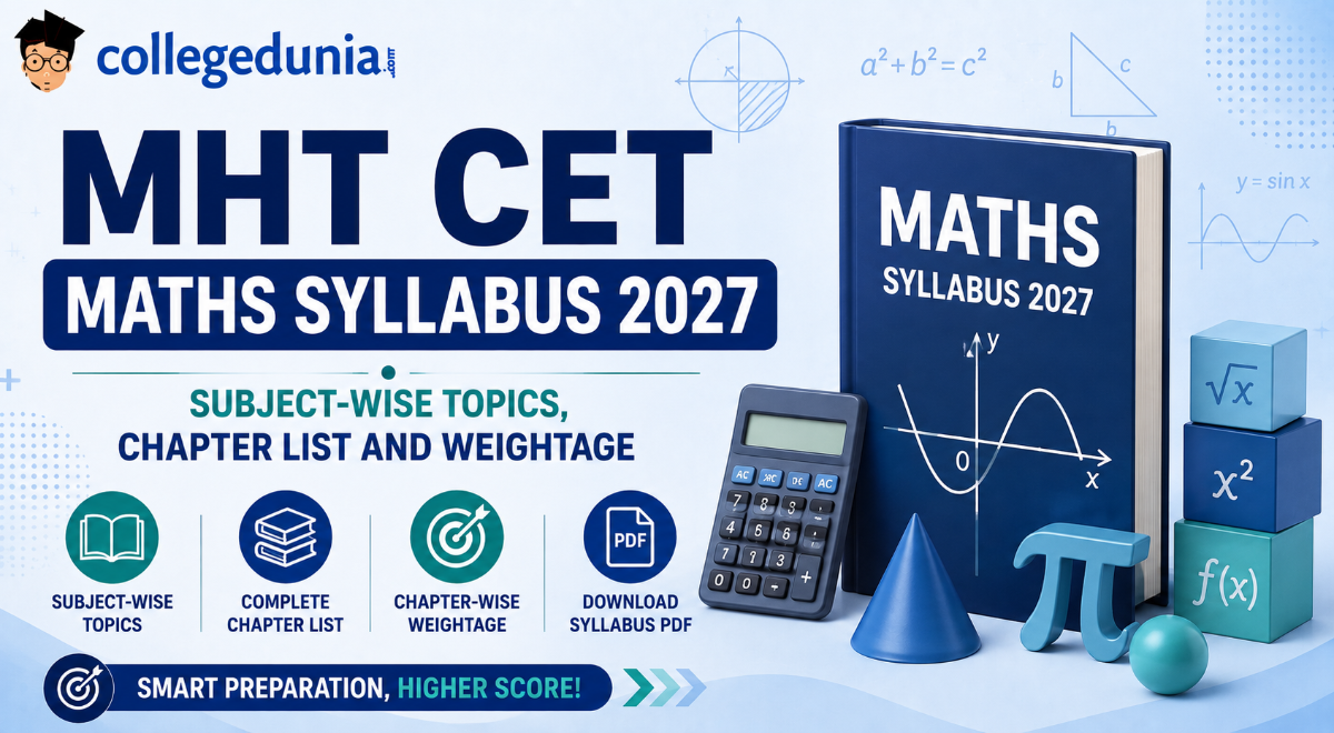 MHT CET Maths Syllabus 2027