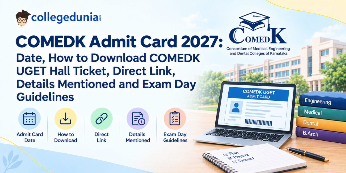 COMEDK Admit Card 2027