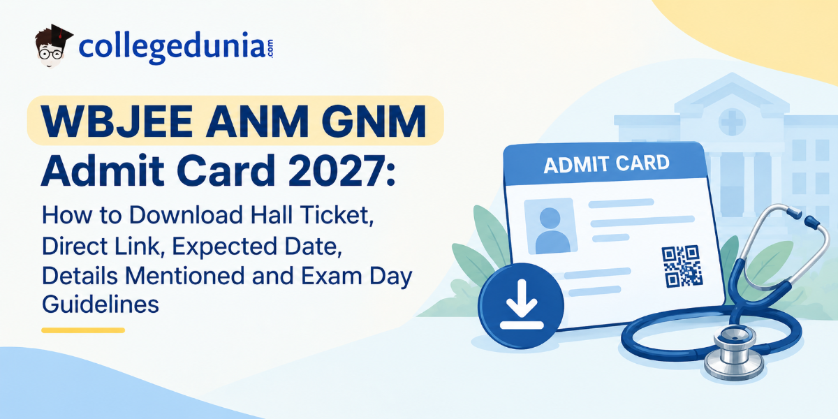 WBJEE ANM GNM Admit Card 2027
