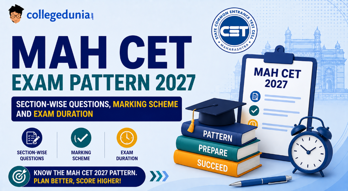 MAH CET Exam Pattern 2027