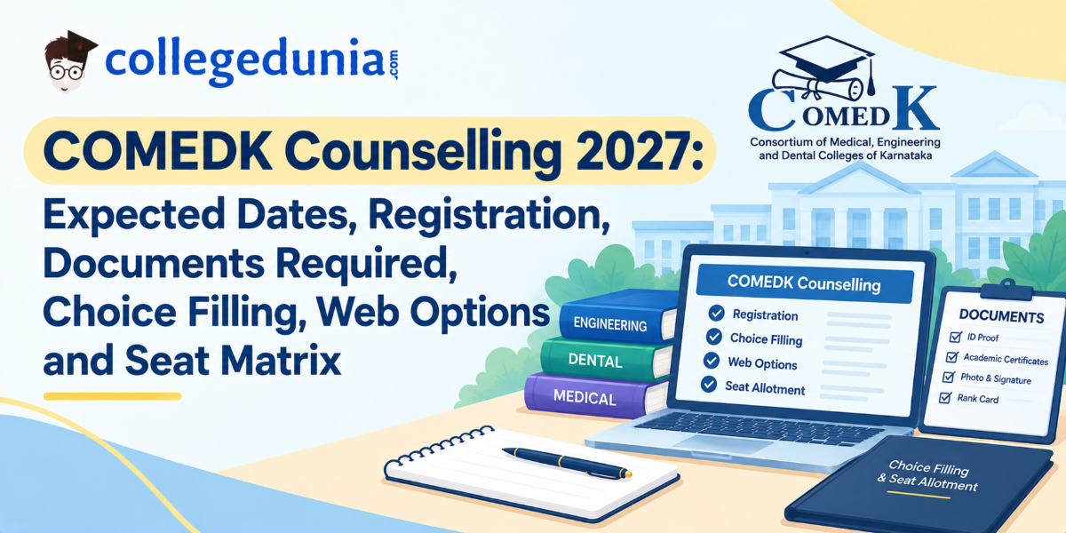 COMEDK Counselling 2027