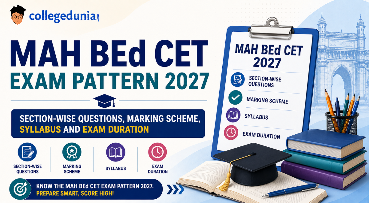 MAH BEd CET Exam Pattern 2027