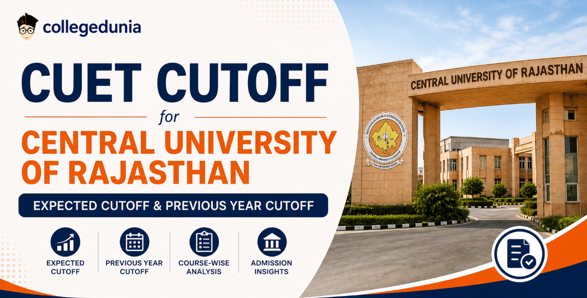 CUET Cutoff for Central University of Rajasthan