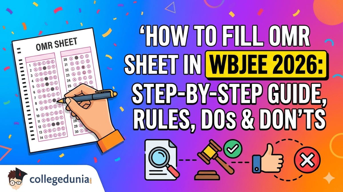How to Fill OMR Sheet in WBJEE 2026