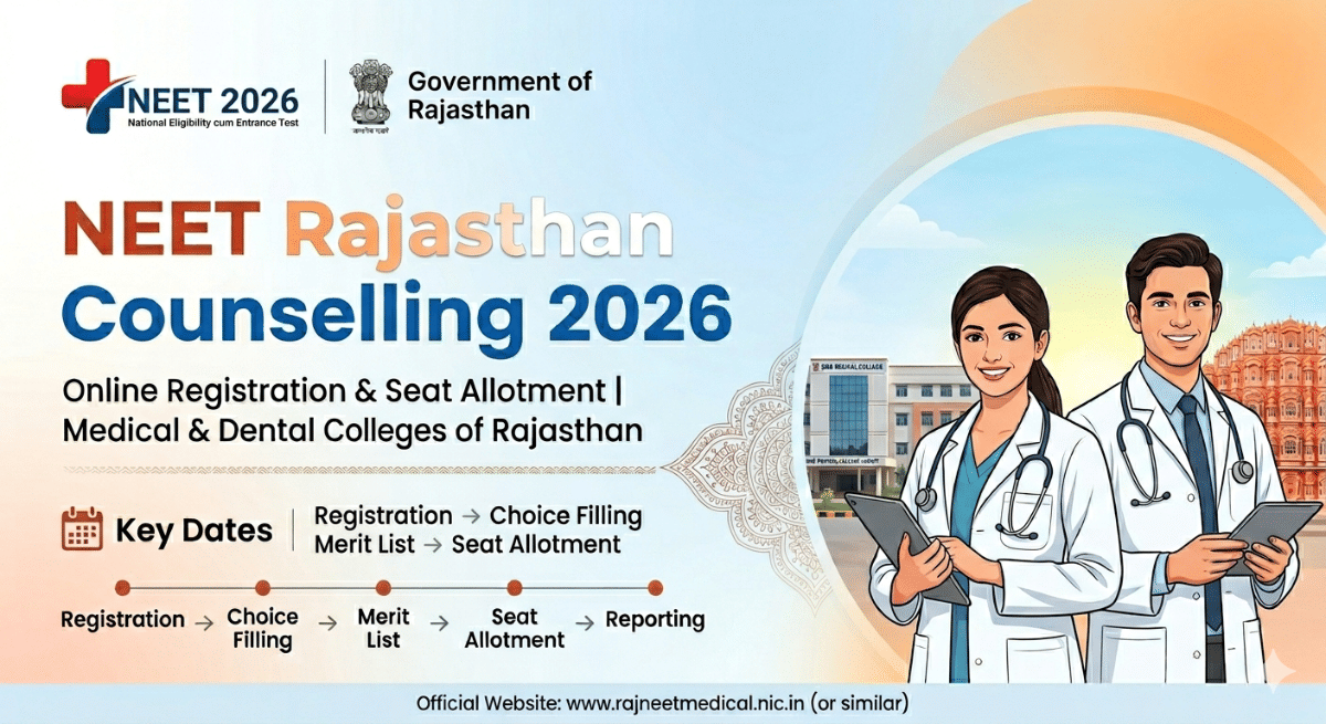NEET Rajasthan Counselling 2026