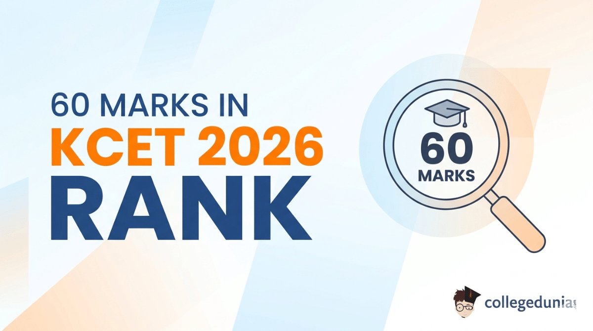 60 marks in KCET 2026 rank