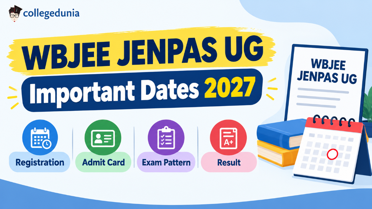 WBJEE JENPAS UG Dates 2027