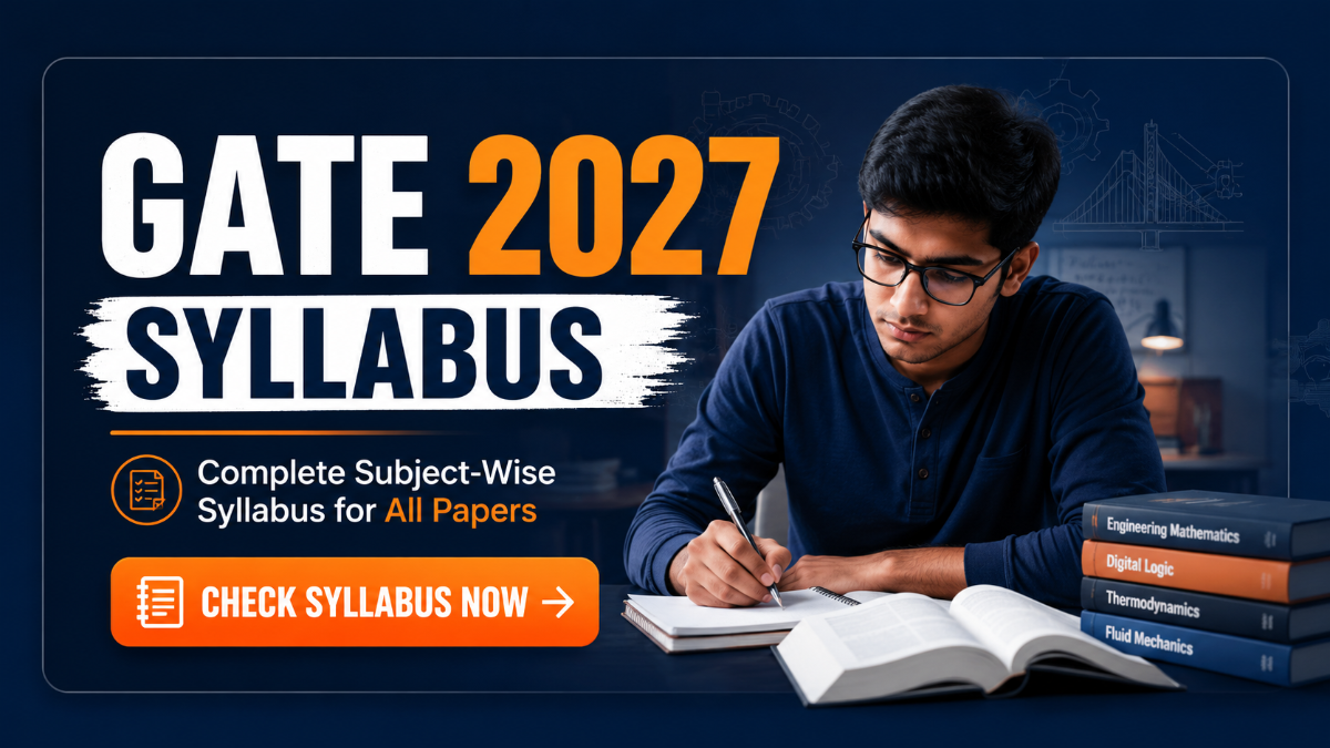 GATE Syllabus 2027