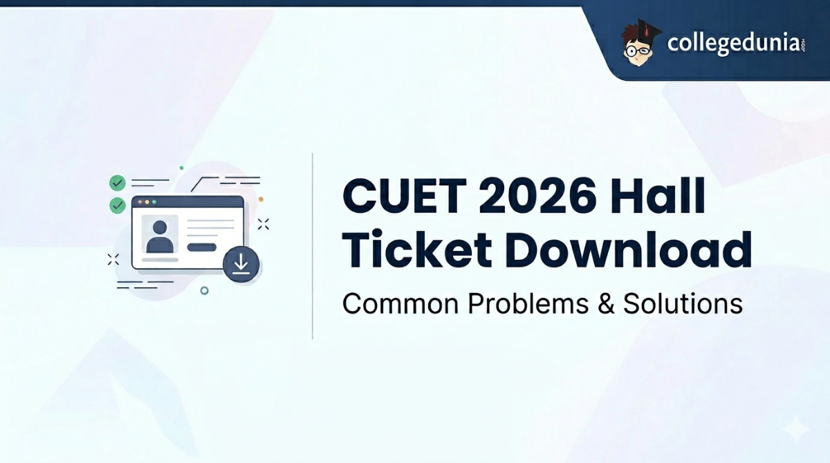 CUET 2026 Hall Ticket Download