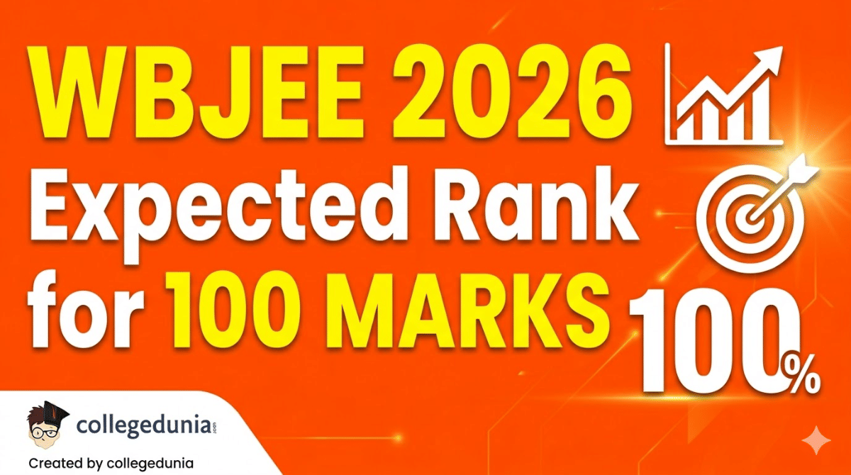 WBJEE 2026 Expected Rank for 100 Marks