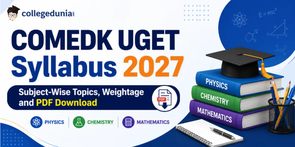 COMEDK UGET Syllabus 2027