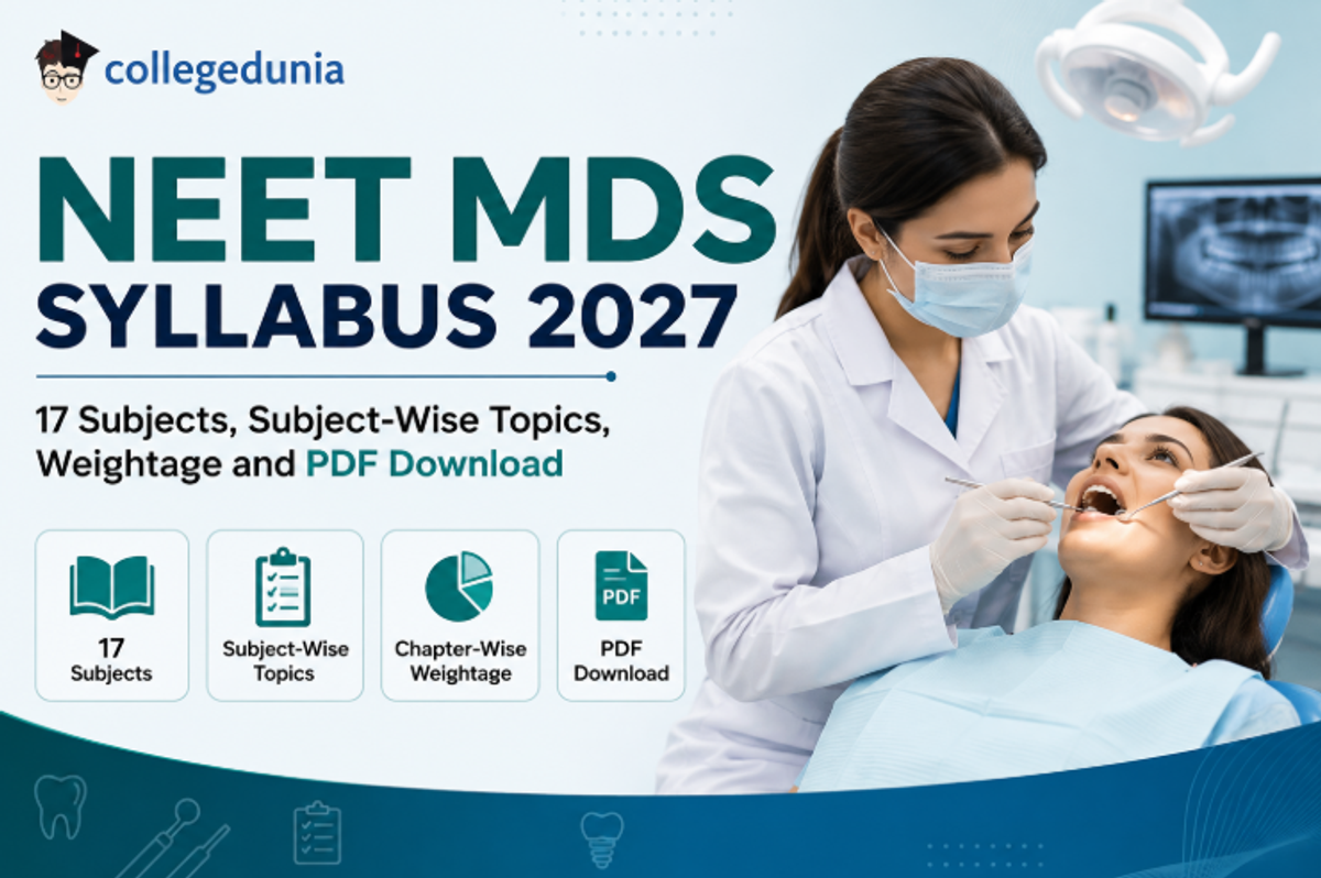 NEET MDS Syllabus 2027