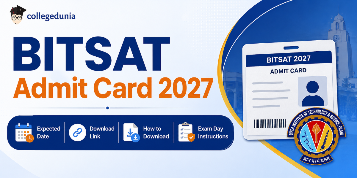 BITSAT Admit Card 2027