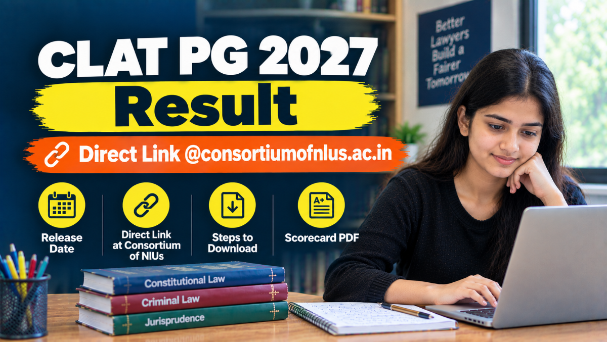 CLAT PG Result 2027