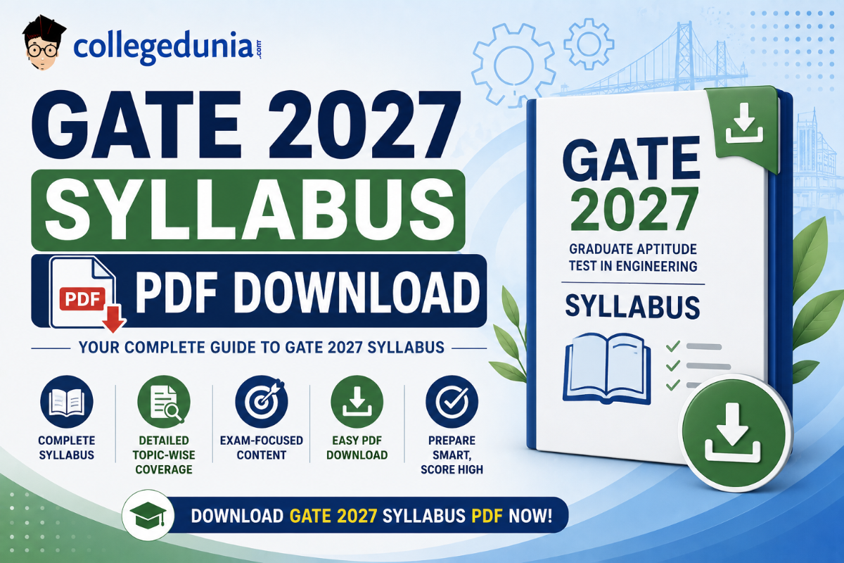 GATE 2027 Syllabus PDF Download