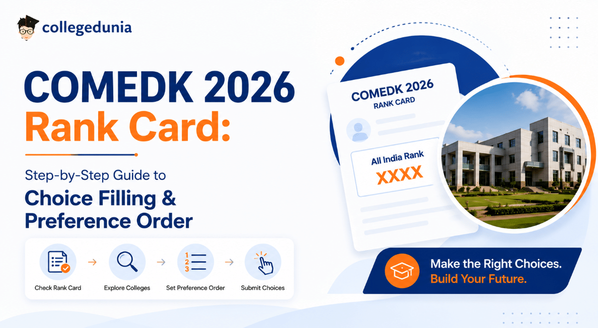 COMEDK 2026 Rank Card