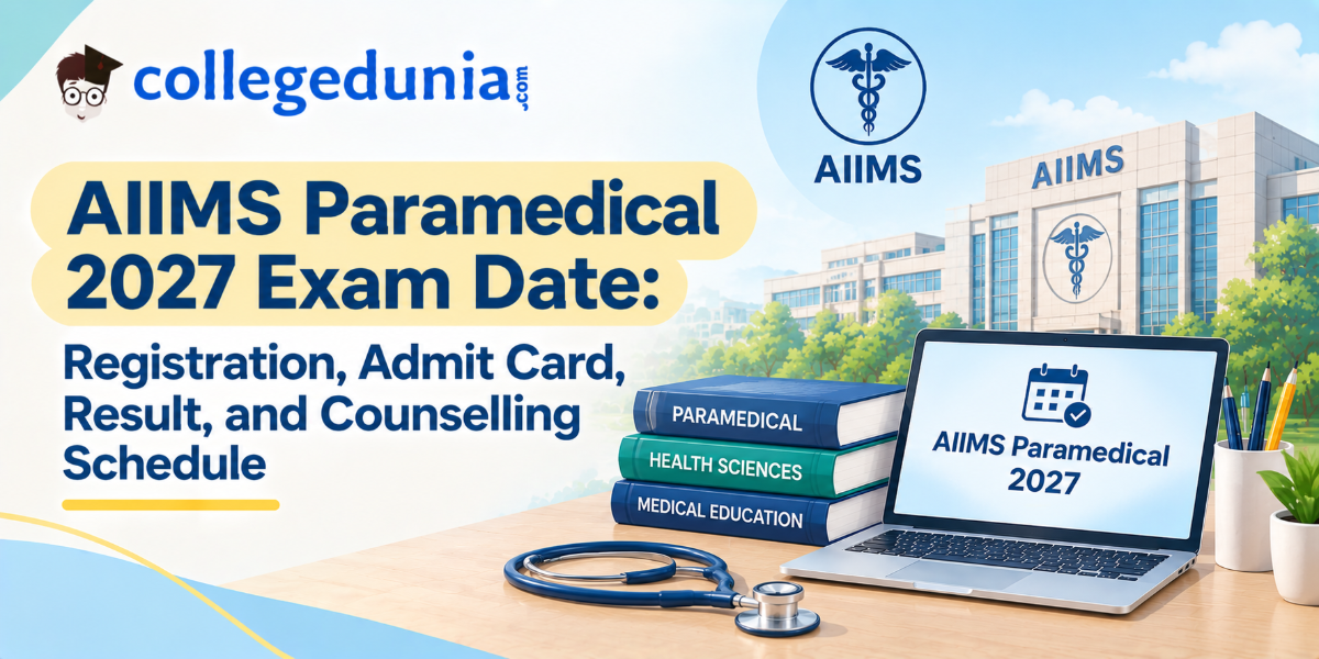 AIIMS Paramedical 2027 Exam Date