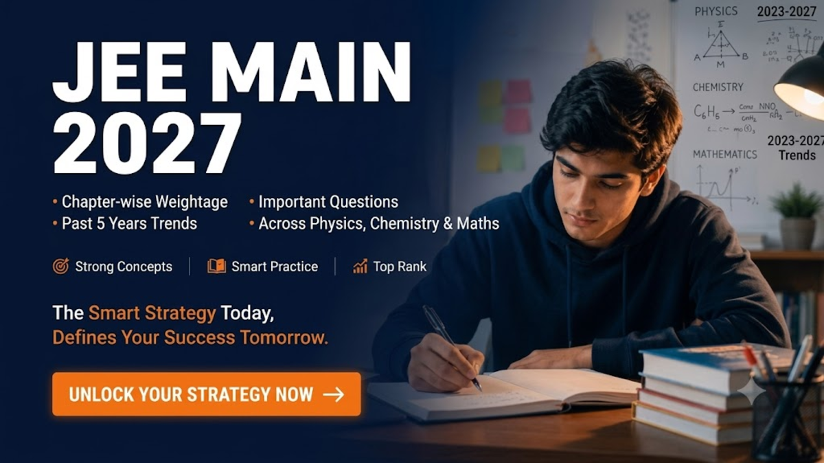 JEE Main Chapter-wise Weightage 2027