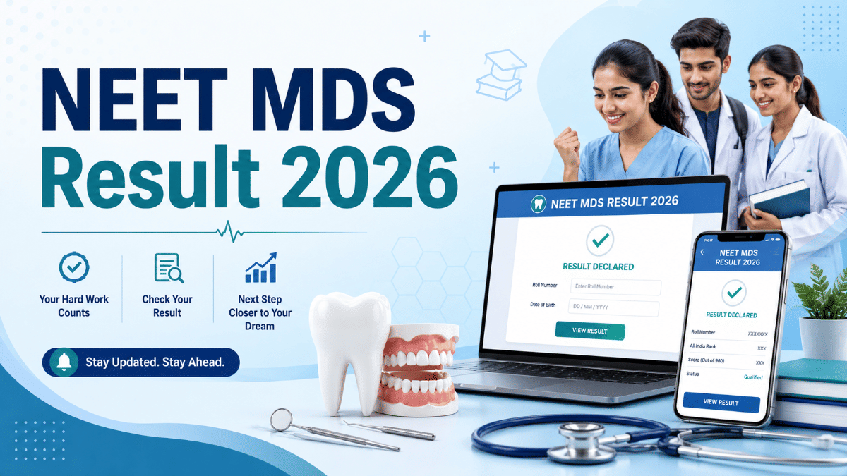 NEET MDS Result 2026