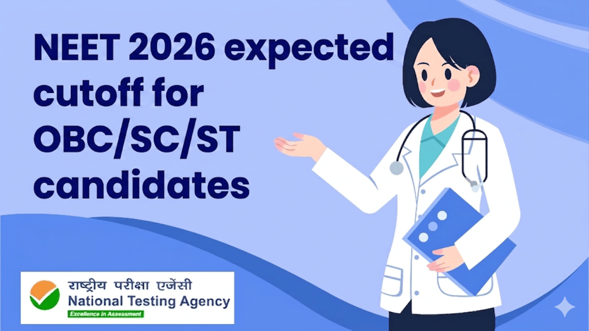 NEET 2026 expected cutoff for OBC/SC/ST candidates