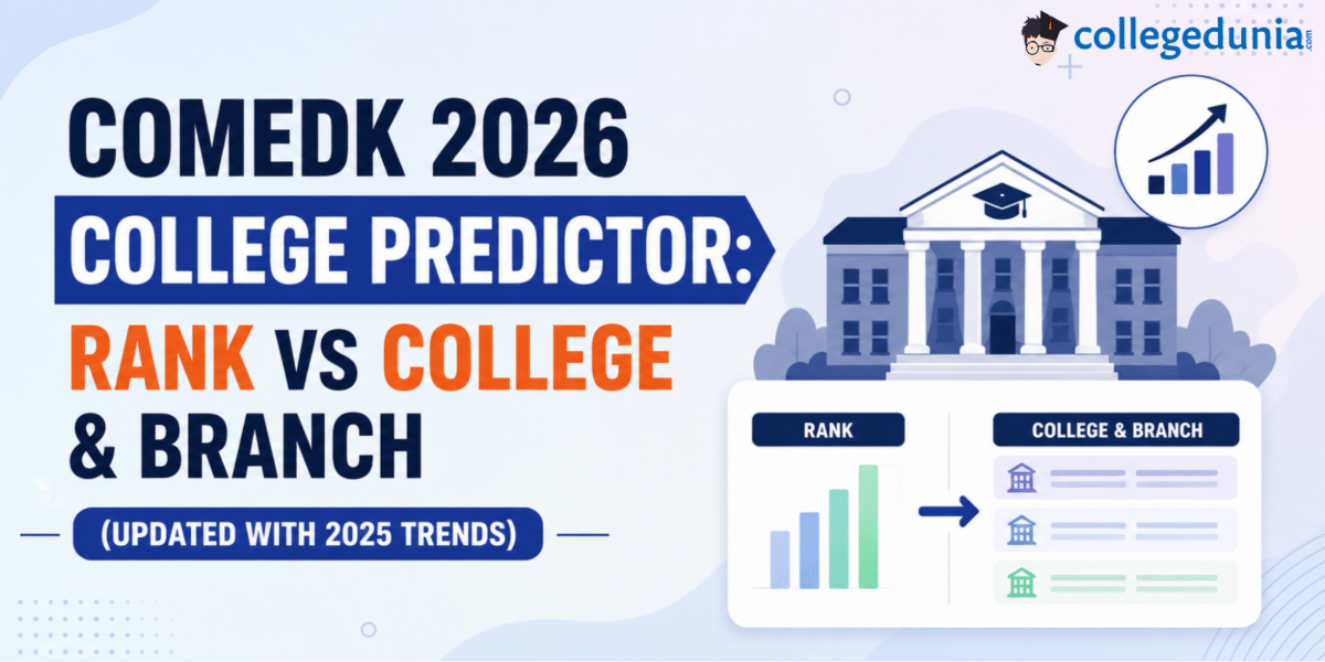 COMEDK 2026 College Predictor
