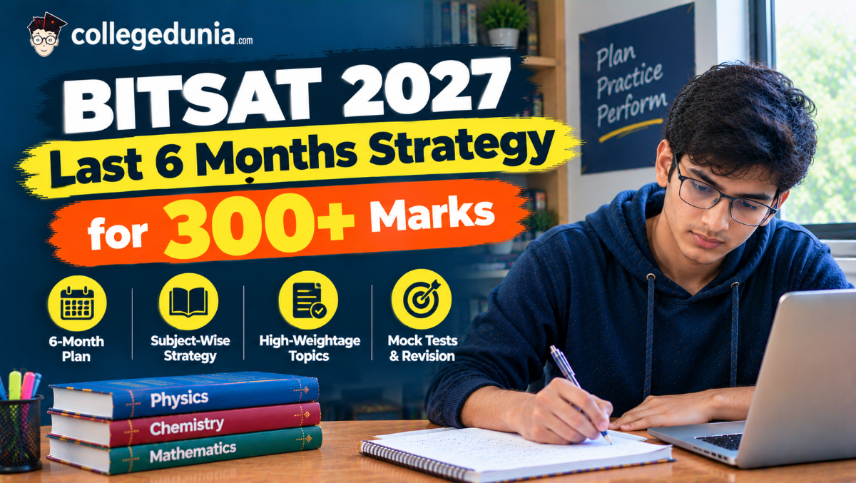 BITSAT 2027 Last 6 Months Strategy for 300 Plus Marks