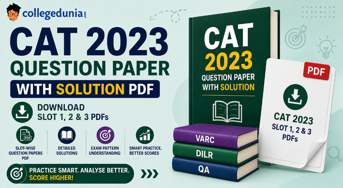 CAT 2023 Question Paper with Solution PDF