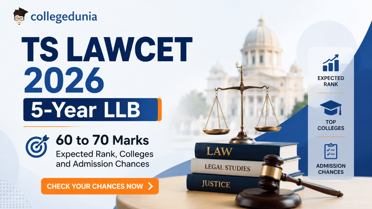 TS LAWCET 2026 5 year LLB Marks vs Rank for 60 to 70 marks