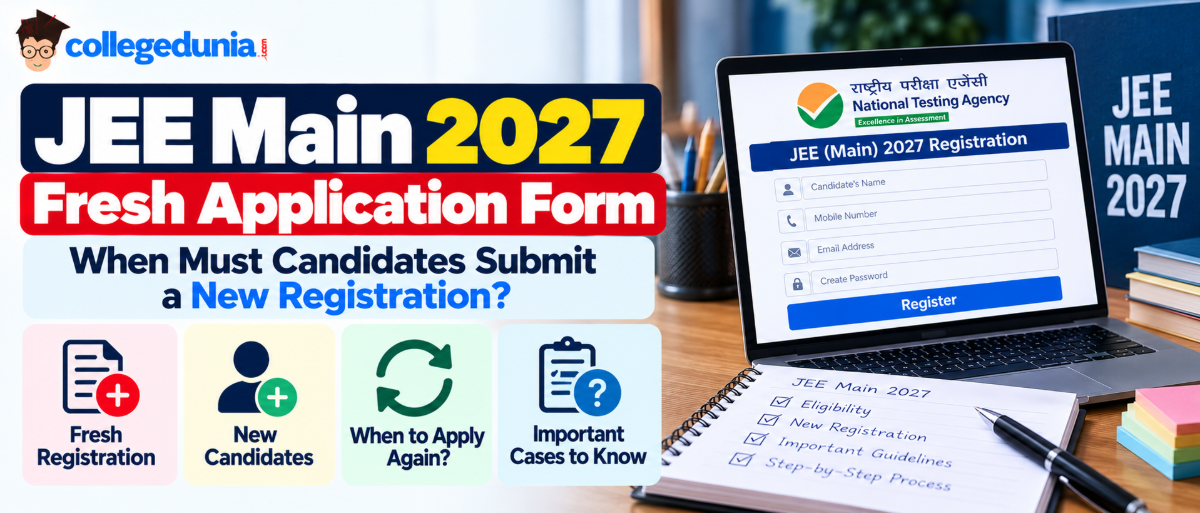 JEE Main 2027 Fresh Online Application Form