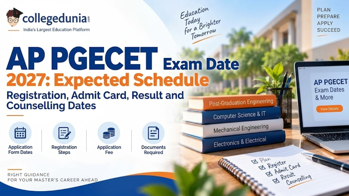 AP PGECET Exam Date 2027