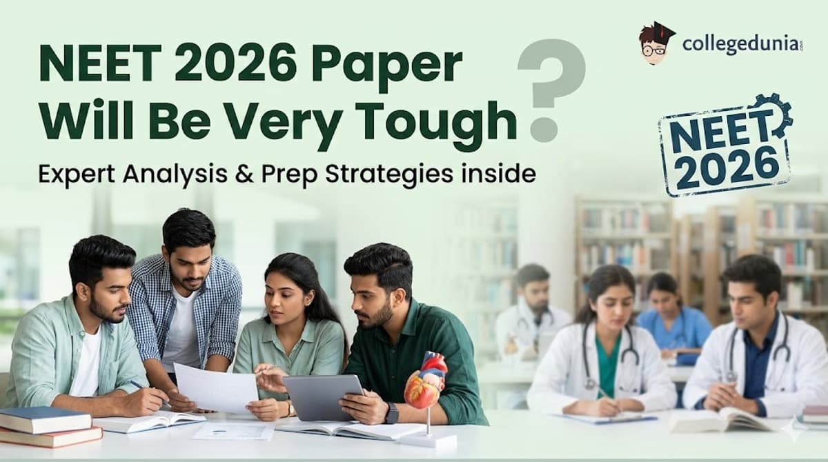 NEET 2026 Paper Will Be Very Tough? NTA Latest Notification For NEET 2026 