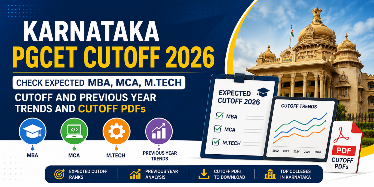 Karnataka PGCET Cutoff 2026