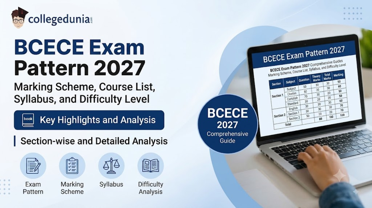 BCECE Exam Pattern 2027