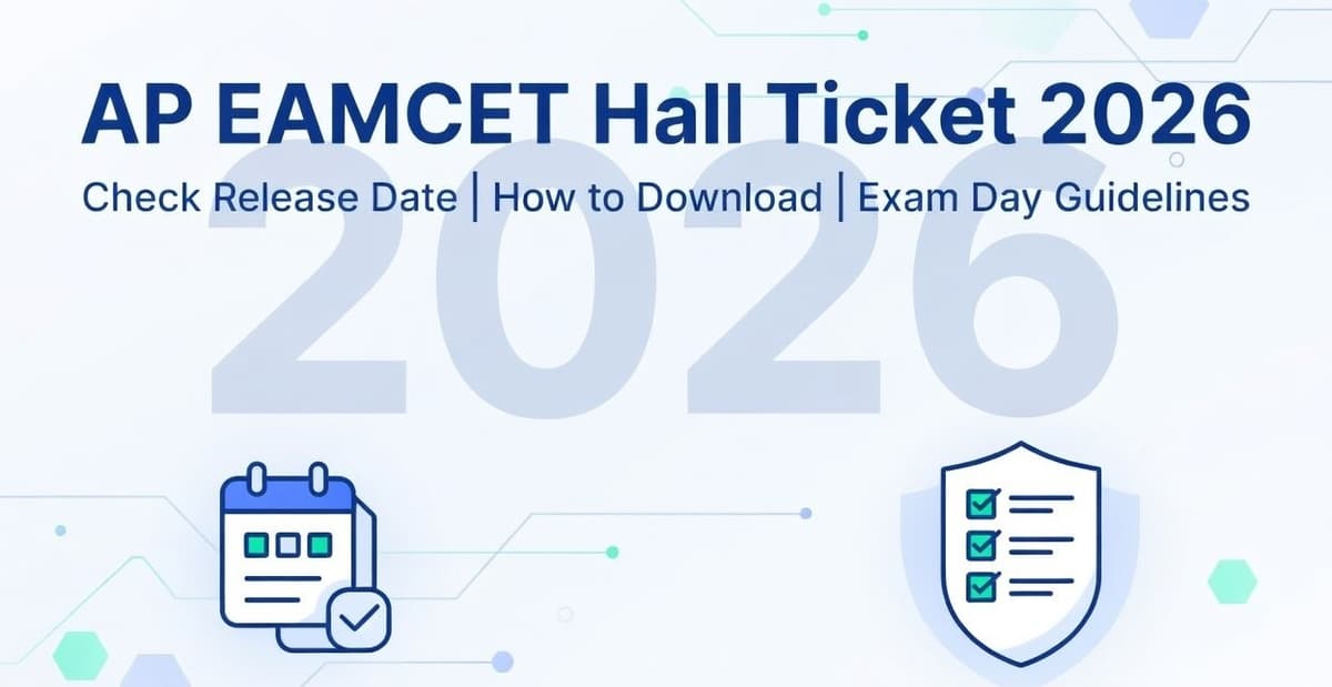 AP EAMCET Hall Ticket 2026