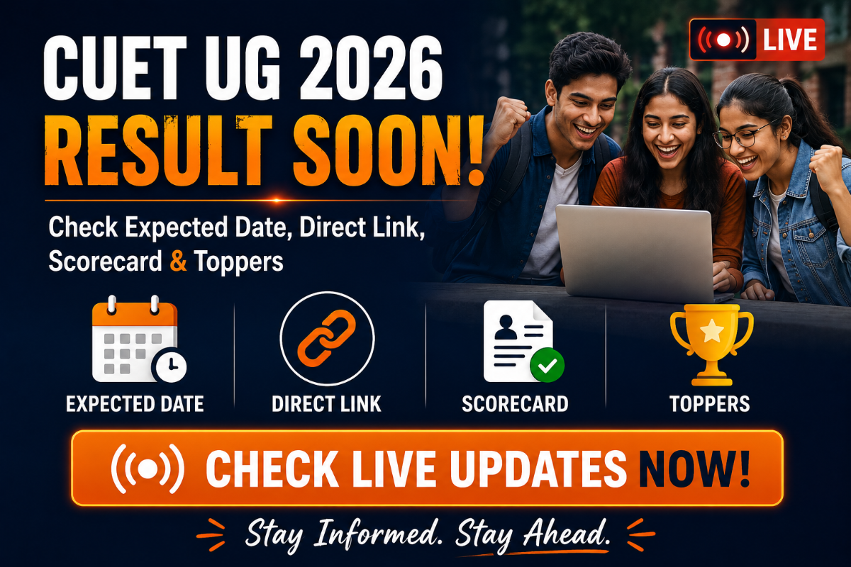CUET UG 2026 Result Soon Check Live Updates