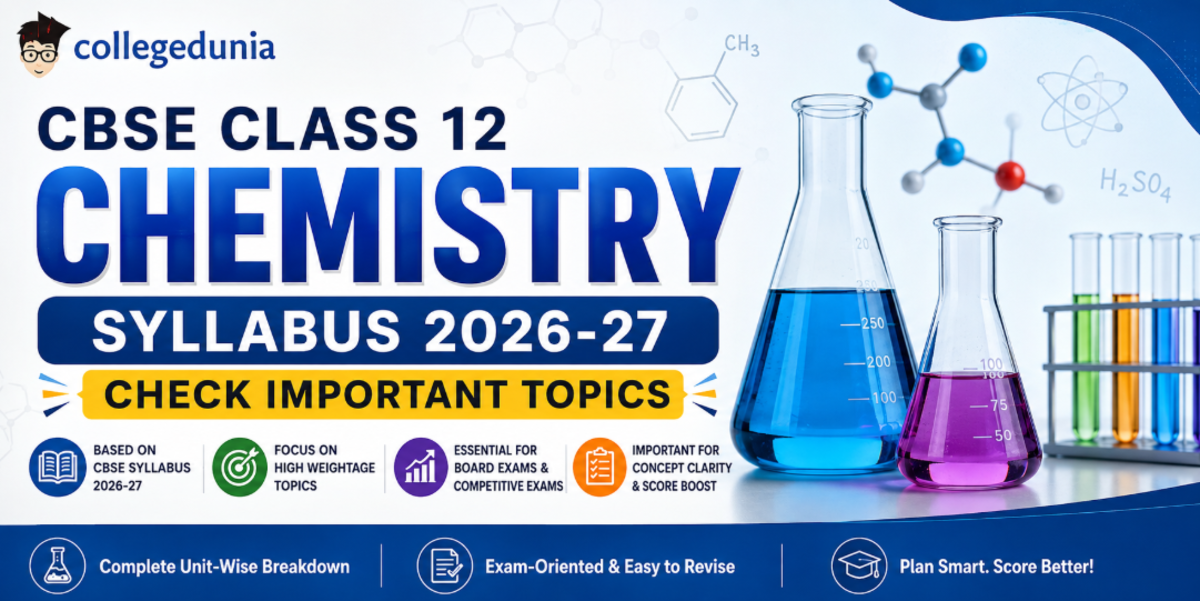 CBSE Class 12 Chemistry Syllabus 2026-27