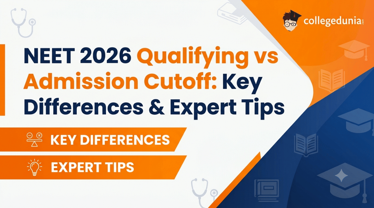 NEET 2026 Qualifying vs Admission Cutoff